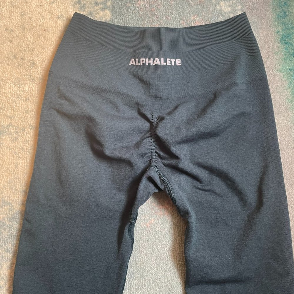 Alphalete Amplify Leggings - Dark Water- Small